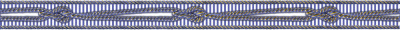 BWU06PRT003 бордюр Porto 30*400*9 (40 шт. в коробке)