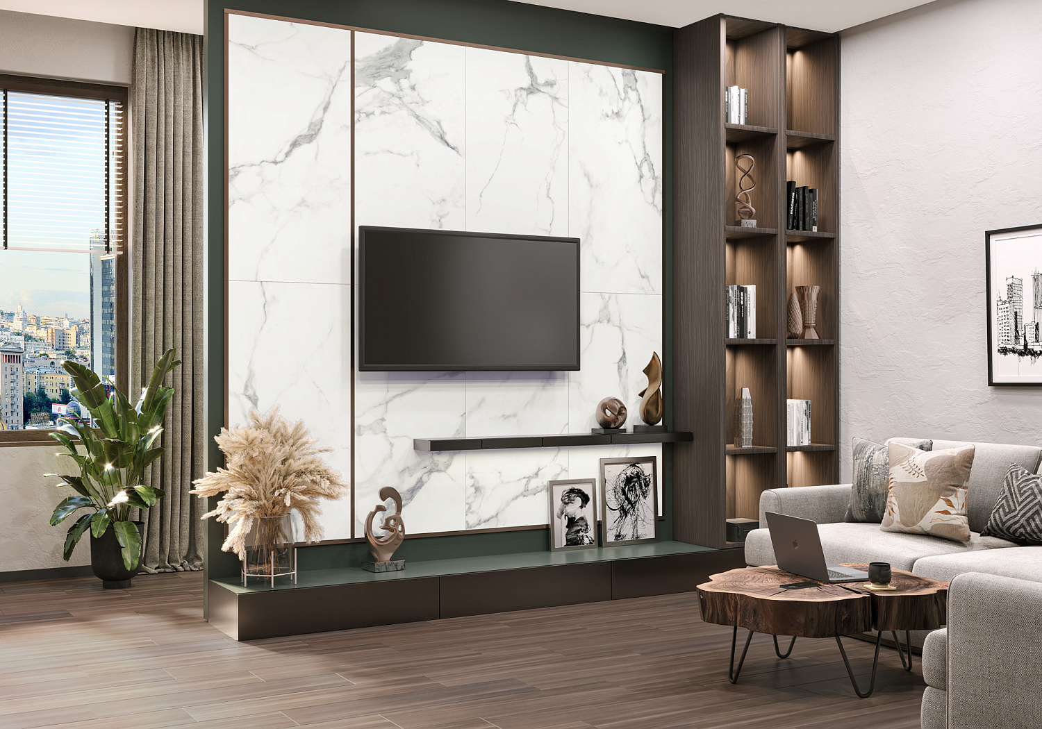 Новинки 2024 - керамогранит 600*1200 мм. от Delacora!